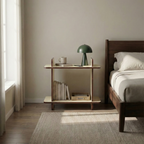 Compact Bedside Table